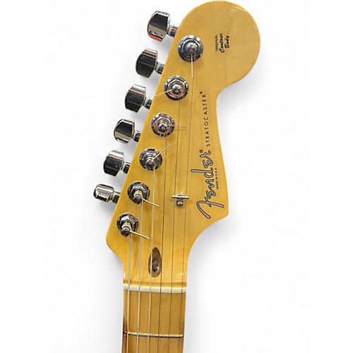 Used Fender American Standard Stratocaster Olympic White Solid Body Electric Guitar Olympic White