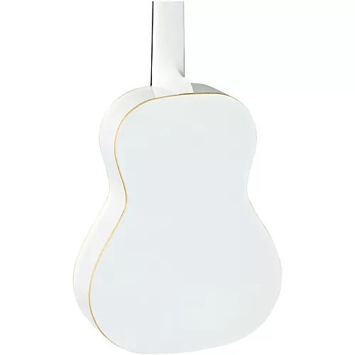 Ortega R121 Family Series 1/2 Size Classical Guitar White