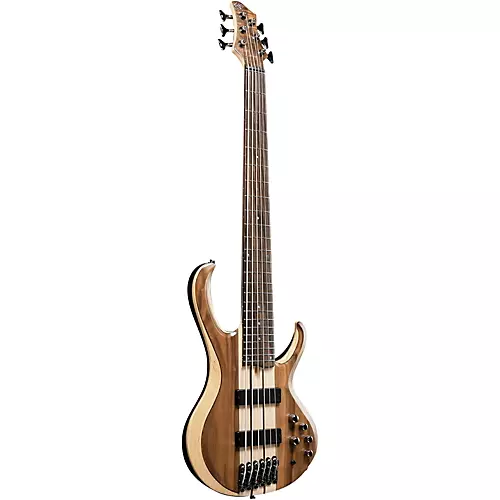 Ibanez BTB746 6-String Electric Bass Guitar Low Gloss Natural