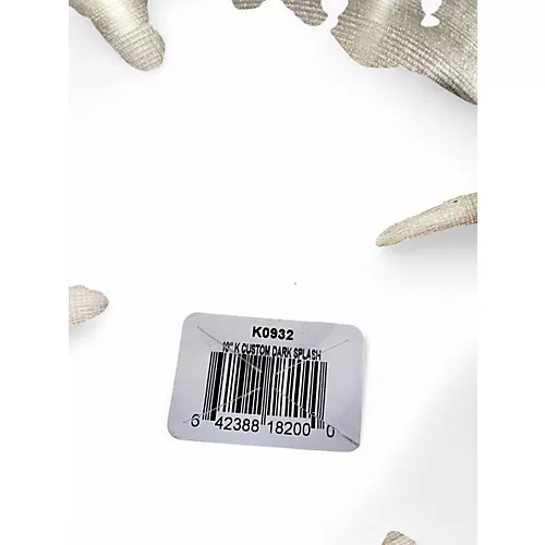 Used Zildjian 10in K Custom Dark Splash Cymbal 28