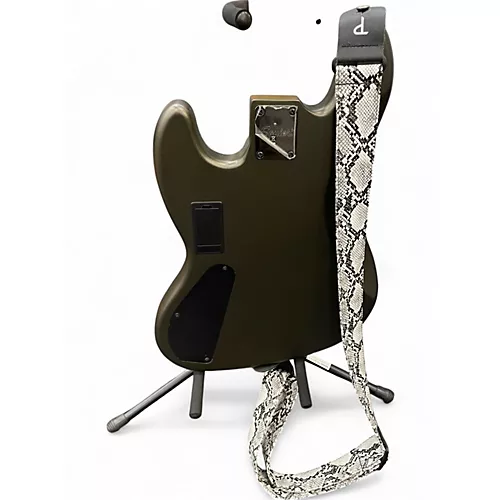 Used Squier Contemporary Active Jazz Bass HH Charcoal Electric Bass Guitar Charcoal