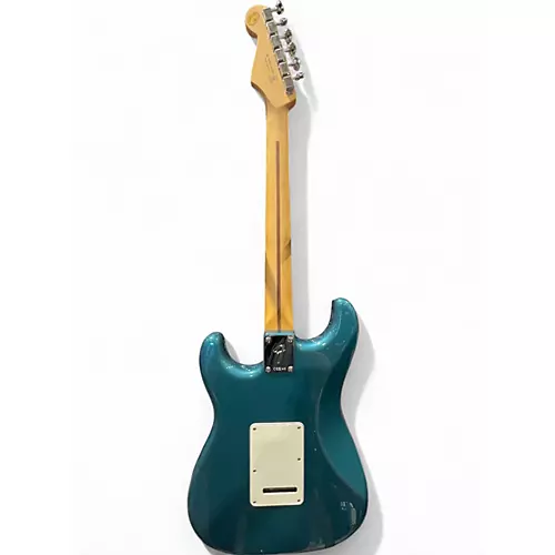 Used Fender 70th Anniversary Player II Stratocaster HSS Teal Solid Body Electric Guitar Teal