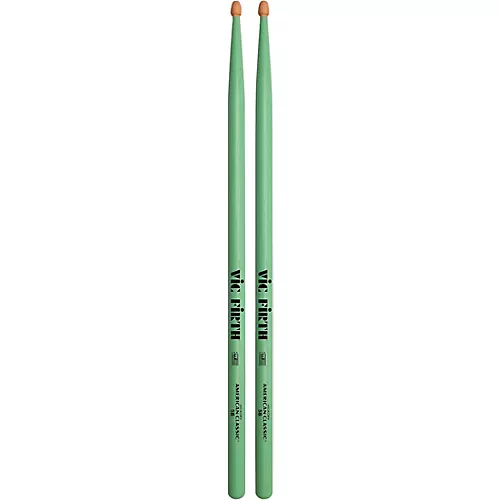 Vic Firth American Classic Seafoam Green Drum Sticks 5B Wood