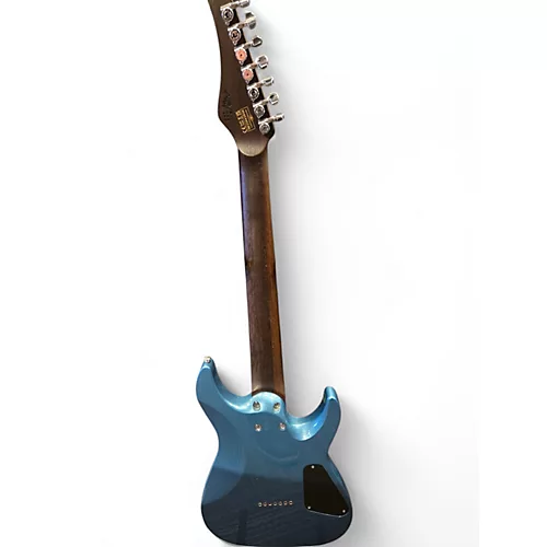 Used Schecter Guitar Research AM-7 LH COBALT SLATE Solid Body Electric Guitar COBALT SLATE