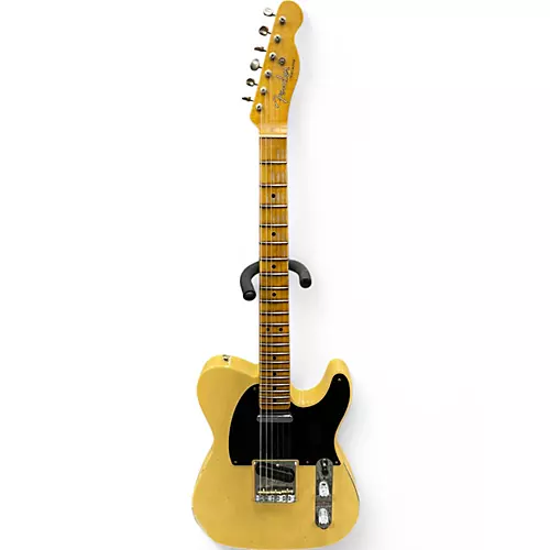 Used 2023 Fender 52' Custom Shop Telecaster Relic Butterscotch Solid Body Electric Guitar Butterscotch
