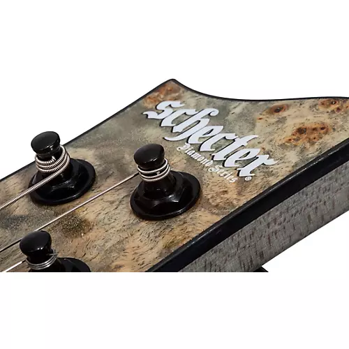 Schecter Guitar Research Omen Elite 7-String Electric Guitar See-Thru Blue Burst