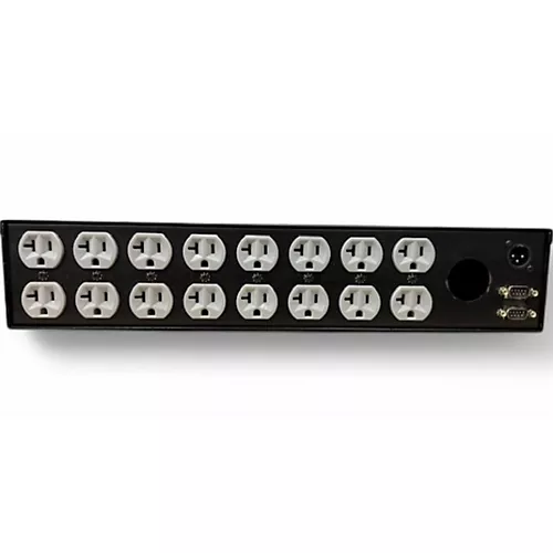 Used Lightronics RD82DP 8 CH 19200W 80AMP ED DUP RKMT DIMMER Lighting Controller