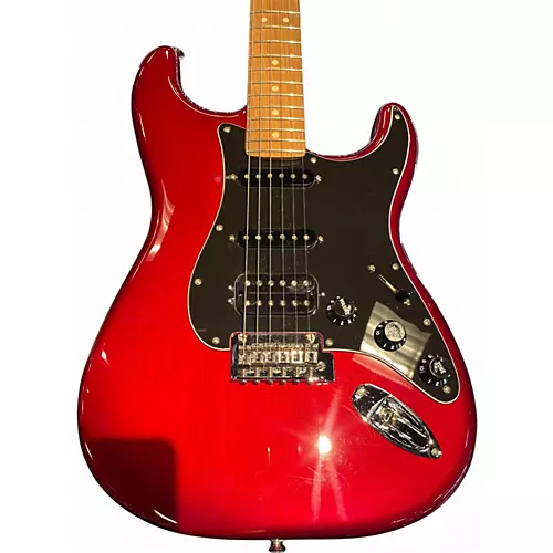 Used Fender Player Stratocaster HSS Candy Apple Red Solid Body Electric Guitar Candy Apple Red