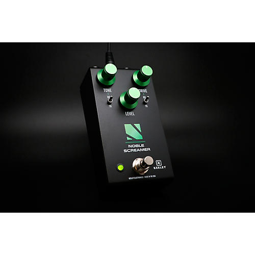 Keeley Noble Screamer Overdrive Effects Pedal Black