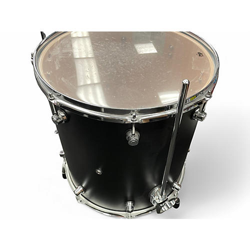 Used DW 3 Piece Design Series Satin Black Drum Kit Satin Black