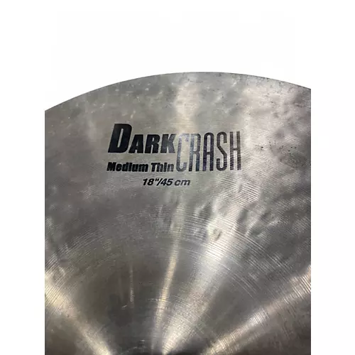 Used Zildjian 18in K Medium Dark Thin Crash Cymbal 38