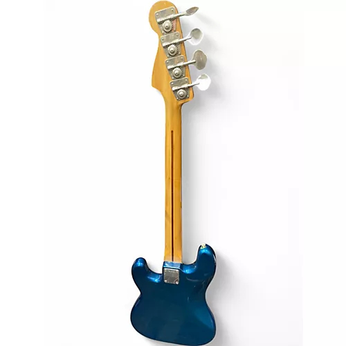 Used Fender Standard Precision Bass Metallic Aqua Marine Electric Bass Guitar Metallic Aqua Marine