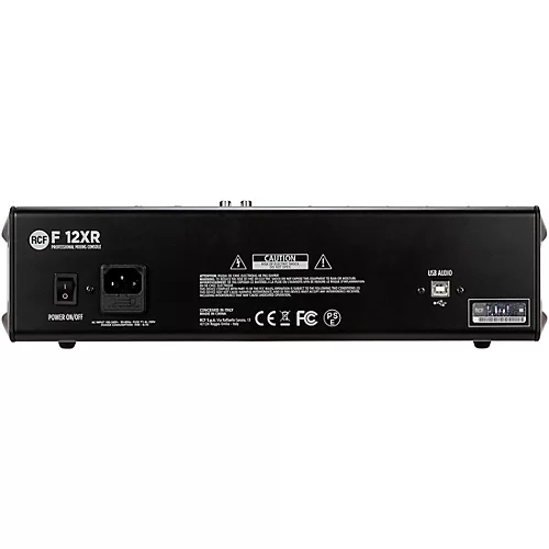 RCF F12-XR 12 Channel Mixer w/ FX and Recording