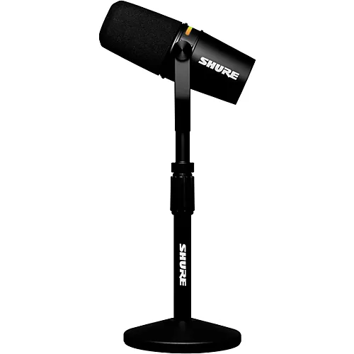 Shure MV7+ Podcast Kit With Stand Black