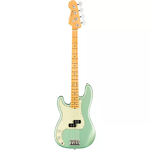 Fender American Professional II Precision Bass Maple Fingerboard Left-Handed Mystic Surf Green