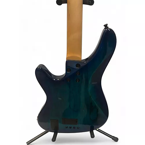 Used Kiesel Jb4 Fretless Ocean Burst Electric Bass Guitar ocean burst