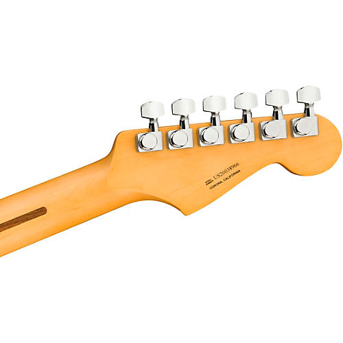 Fender American Ultra Stratocaster Maple Fingerboard Left-Handed Electric Guitar Texas Tea