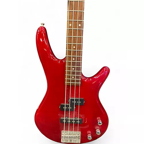 Used Ibanez GSR200 Red Electric Bass Guitar Red