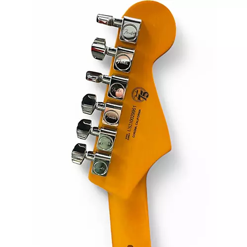 Used 2021 Fender American Professional II Stratocaster  LH DARK NIGHT Electric Guitar DARK NIGHT