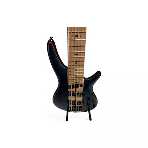 Used Ibanez Sr1426b Green Low Gloss Electric Bass Guitar Green Low Gloss