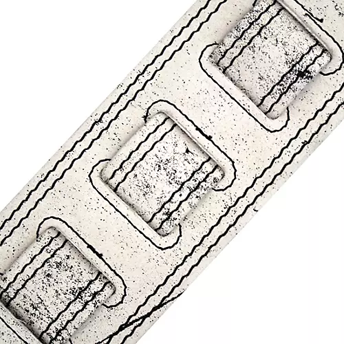 RICHTER Springbreak I Nappa Guitar Strap Black/Violet 2.75 in.