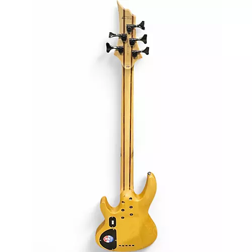 Used ESP LTD B205SM 5 String Natural Electric Bass Guitar Natural