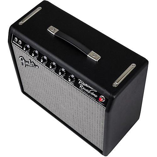 Fender '65 Princeton Reverb 12W 1x10 Tube Guitar Combo Amp Black