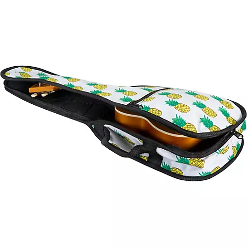 Road Runner Ukulele Gig Bag in a Box Pineapple Print Concert