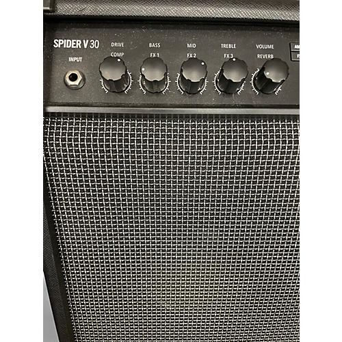 Used Line 6 Spider V 30 1x8 Guitar Combo Amp