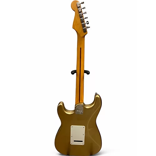 Used Fender Lincoln Brewster Signature Stratocaster Aztec Gold Solid Body Electric Guitar Aztec Gold