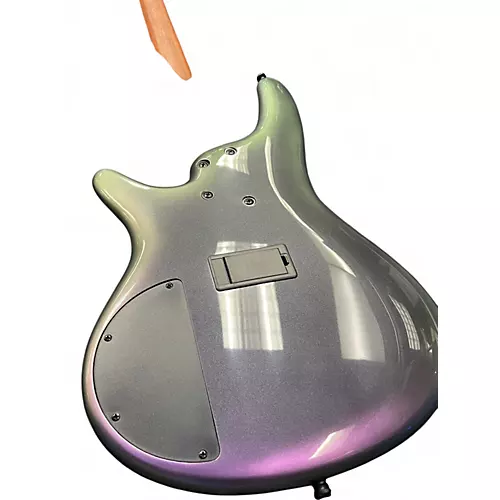 Used Ibanez SR5005E 5 String BLACK AURORA BURST Electric Bass Guitar BLACK AURORA BURST