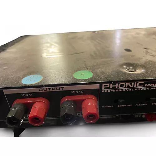 Used Phonic Max 500 Power Amp
