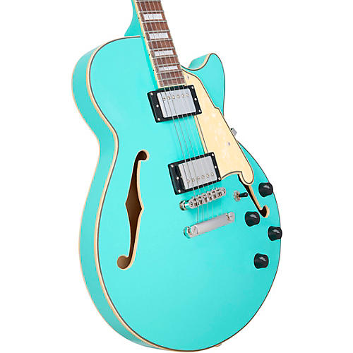 D'Angelico Premier SS Semi-Hollow Electric Guitar Burnt Red