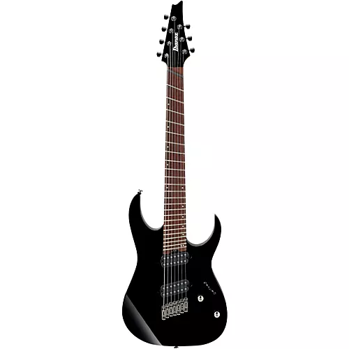 Ibanez RGMS7 Multi-Scale 7-String Electric Guitar Black