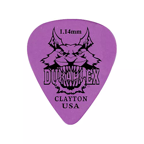 Clayton Duraplex Delrin Picks 1 Dozen .60 mm