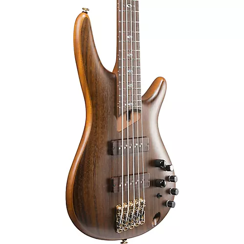 Ibanez Prestige SR5505 5-String Electric Bass Guitar Mocha Flat