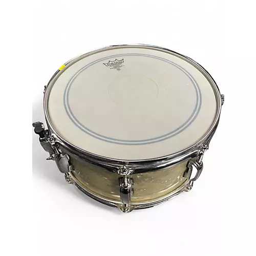 Used TAMA 13X6 Artwood Snare Pearl White Drum Pearl White 196