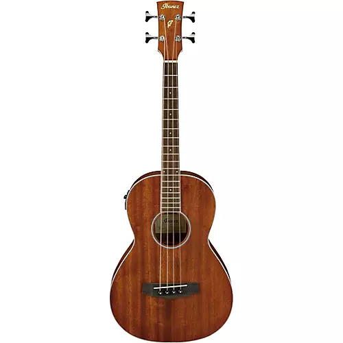 Ibanez PNB14E Parlor Acoustic-Electric Bass Guitar Natural