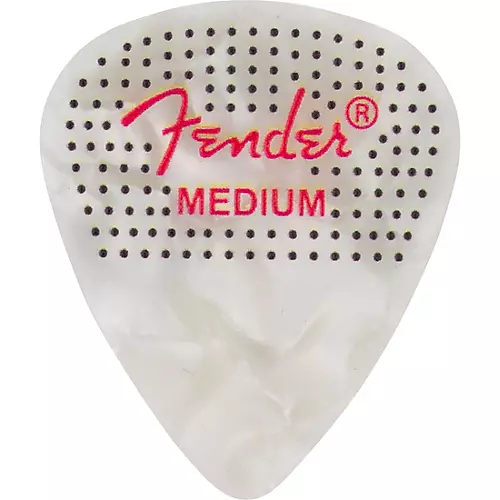 Fender 351 Dotted Celluloid Guitar Picks Thin 12 Pack