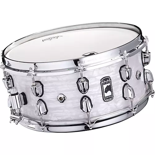 Mapex Black Panther  BPNML4600CWD Heritage Snare Drum 14 x 6 in. White Strata