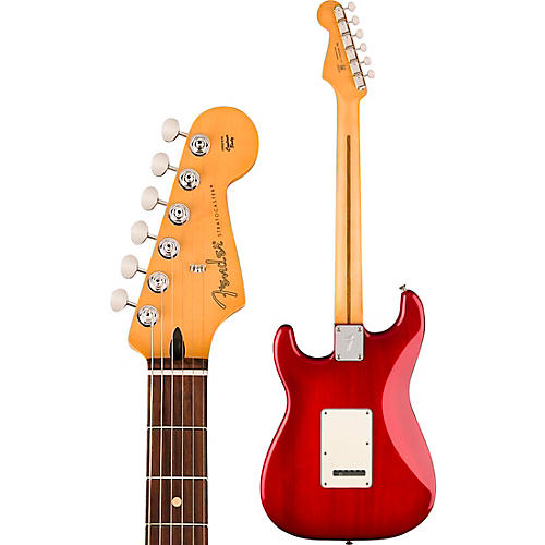 Fender Player II Stratocaster Chambered Mahogany Body Rosewood Fingerboard Electric Guitar Transparent Cherry Burst