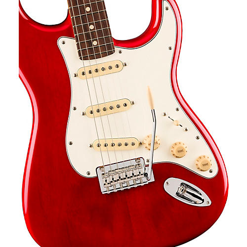 Fender Player II Stratocaster Chambered Mahogany Body Rosewood Fingerboard Electric Guitar Transparent Cherry Burst