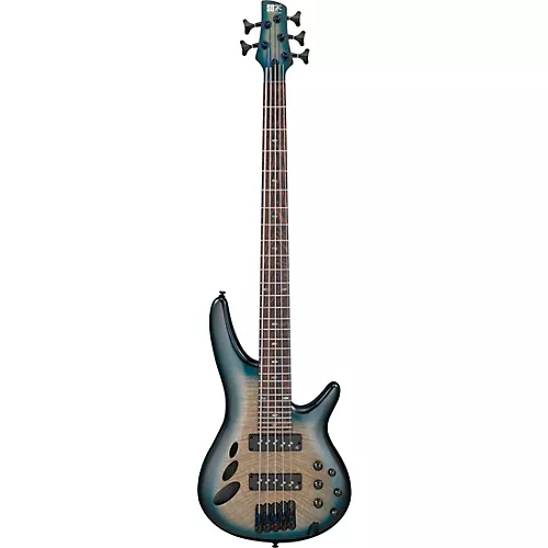 Ibanez SRD905 5-String Electric Bass Guitar Cosmic Blue Starburst Low Gloss