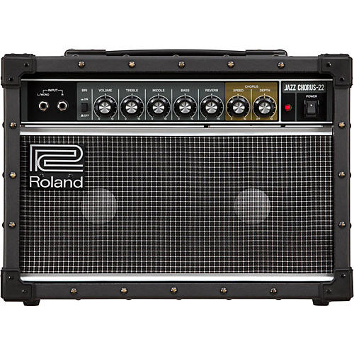 Roland JC-22 Jazz Chorus 30W 2x6.5 Guitar Combo Amplifier Black