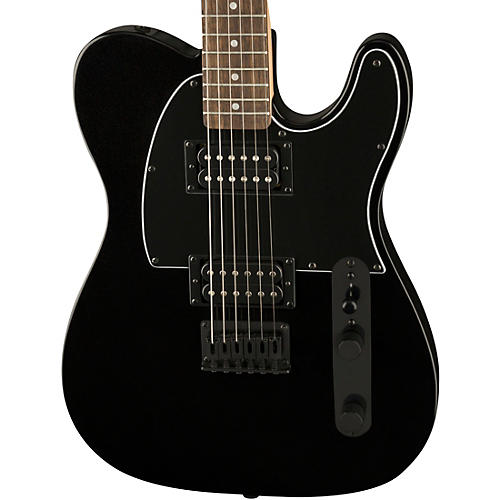 Squier Affinity Telecaster HH Electric Guitar With Matching Headstock Metallic Black
