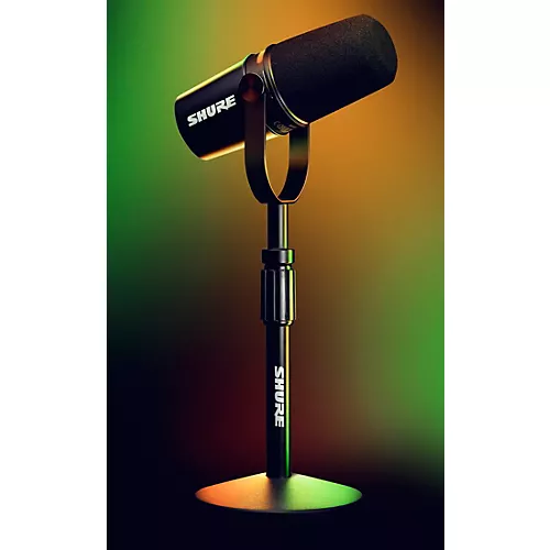 Shure MV7+ Podcast Kit With Stand Black