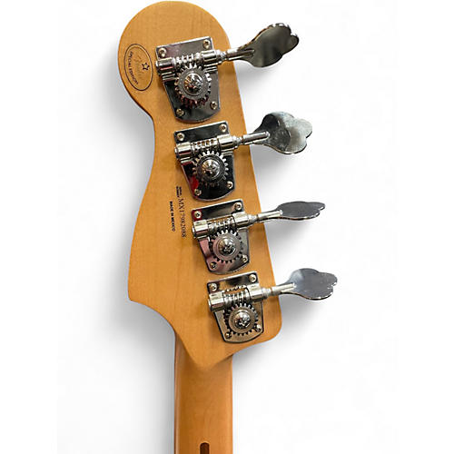 Used 2017 Fender FSR Standard Precision Bass Ocean Turquoise Electric Bass Guitar Ocean Turquoise