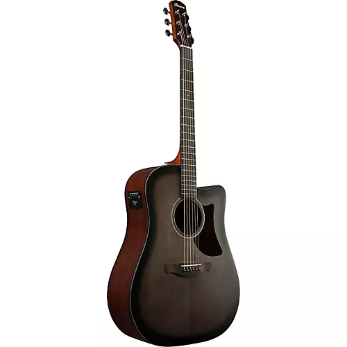Ibanez AAD50CE Advanced Sitka Spruce-Sapele Grand Dreadnought Acoustic-Electric Guitar Charcoal Burst