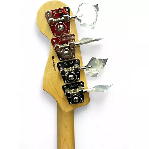 Used 2017 Fender Fender Adam Clayton Artist Series Signature Jazz Bass Purple Sprarkle Electric Bass Guitar Purple Sprarkle