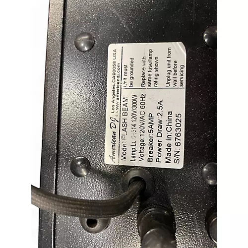 Used American DJ Flash Beam Intelligent Lighting